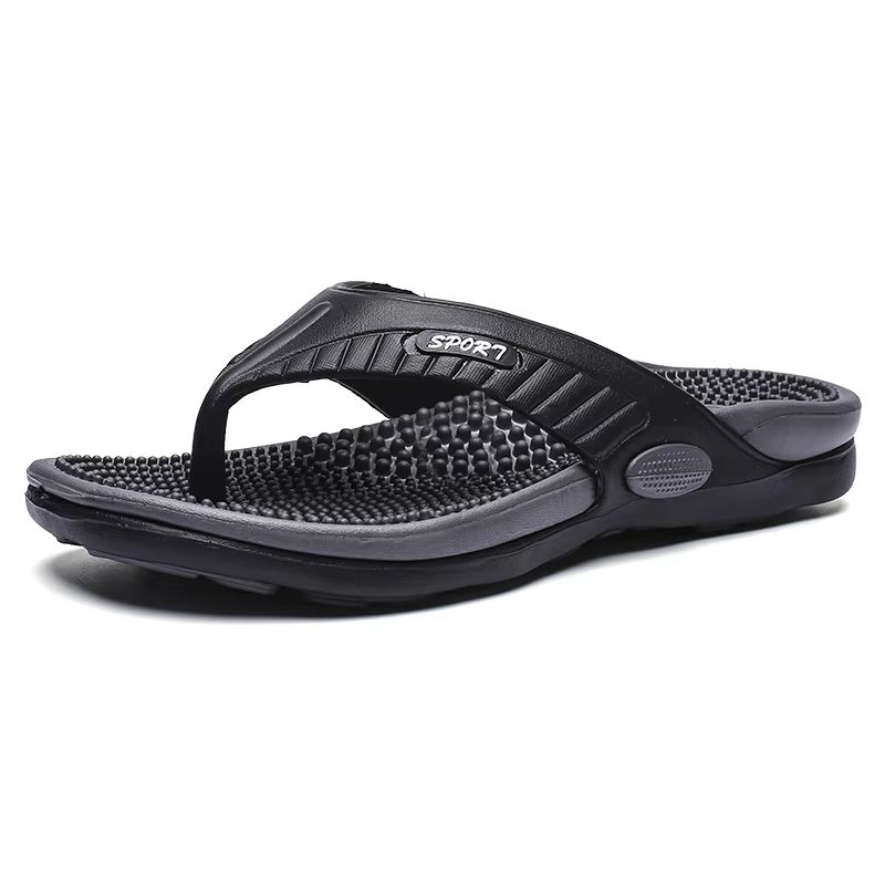 AirFlex Mens Massage EVA Beach Flip Flops Breathable Summer Sandals 7