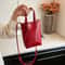 KClassic PU Leather Mini Crossbody Bag For Women Korean Style Retro Shoulder Purse 1