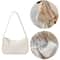 VintageCharm PU Leather Forearm Bag For Women Bow Accent Outdoor Handbag 0