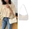VintageCharm PU Leather Forearm Bag For Women Bow Accent Outdoor Handbag 5