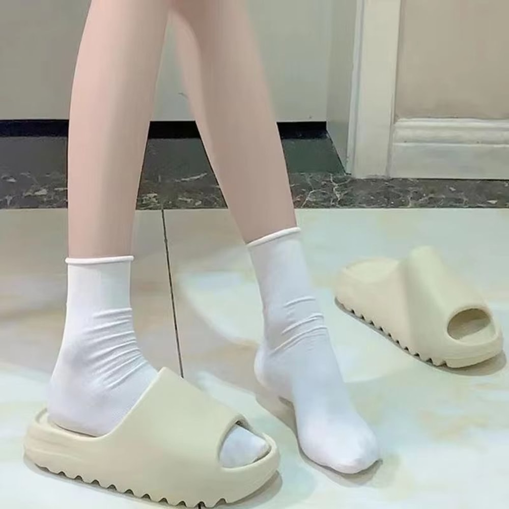 Pmoiste Platform EVA Slides Unisex Cloud Slippers For Indoor Outdoor Beach 5