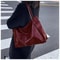 UrbanEase Large PU Leather Tote Shoulder Bag For Women Stylish Underarm Crossbody Carry 10