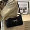 Korean Bow Underarm Shoulder Bag For Women Soft PU Crossbody Commuter Purse 1