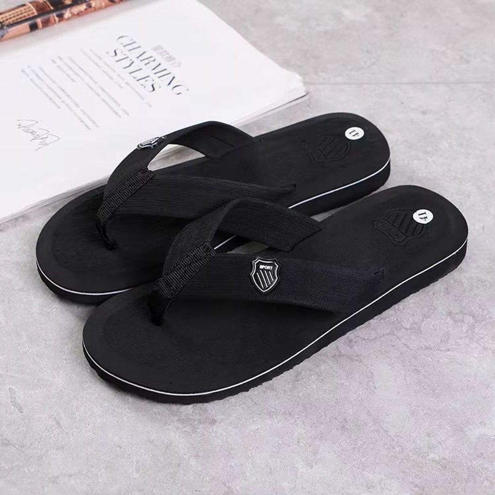 OceanStride Mens NonSlip Flip Flops Casual Beach And House Sandals 6