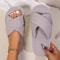 BreezeLite EVA Cross Band Slides For Women Lightweight Spring Autumn Indoor Outdoor Slippers 3