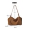 UrbanClassic Genuine Cowhide Suede Shoulder Bag For Women Soft Leather Crossbody Handbag 3