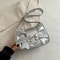 Elegant Bow Underarm Shoulder Bag For Women Soft PU Leather Commuting Purse 12