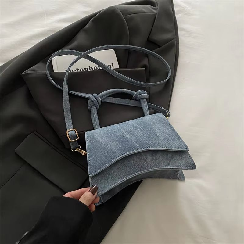 Minimalist Small Square Crossbody Bag For Women Pure Color Casual Shoulder Purse For Autumn 7