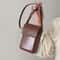 Mini PU Leather Flap Crossbody Bag For Women Simple Solid Everyday Shoulder Purse 10