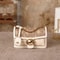 Light Luxury Color Contrast Underarm Shoulder Bag Small Square Crossbody Purse 7
