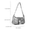 RetroRock Y2K Gothic Underarm Tote Bag For Women Edgy Shoulder Sling Purse 8