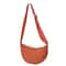 Solid Color Half Moon Chest Bag Large Capacity Unisex Crossbody Travel Sling 4