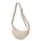 Solid Color Half Moon Chest Bag Large Capacity Unisex Crossbody Travel Sling 6