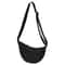 Solid Color Half Moon Chest Bag Large Capacity Unisex Crossbody Travel Sling 7
