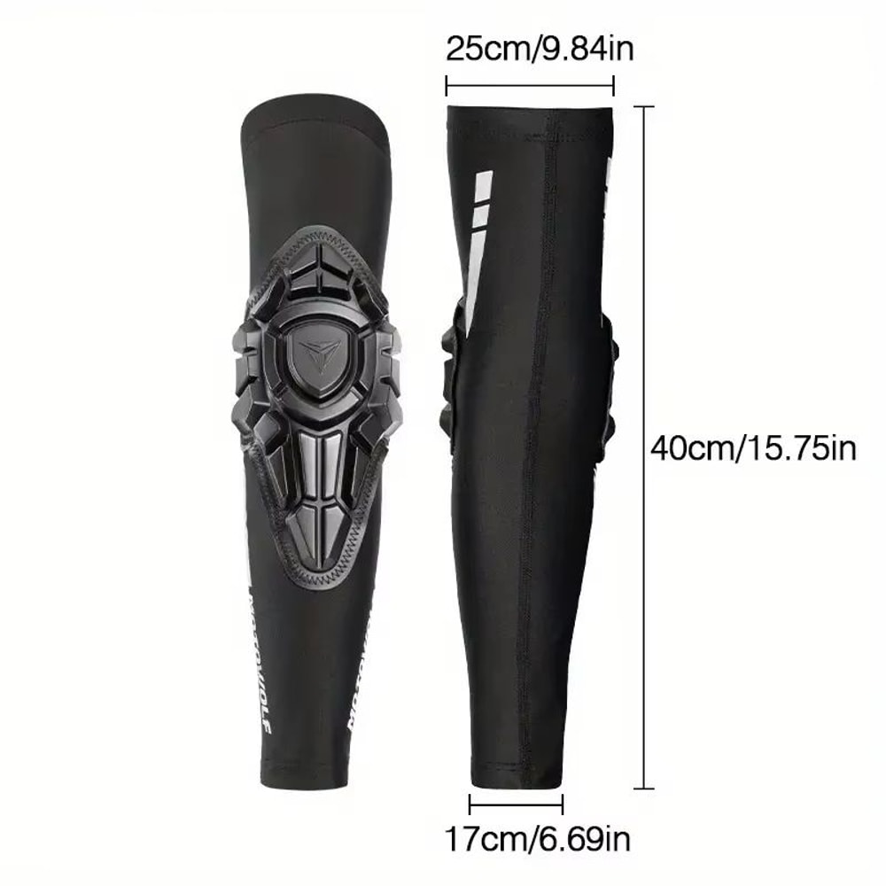 MOTOWOLF Breathable Arm Guard Elbow Pads For Motorcycle And MTB Riding 1