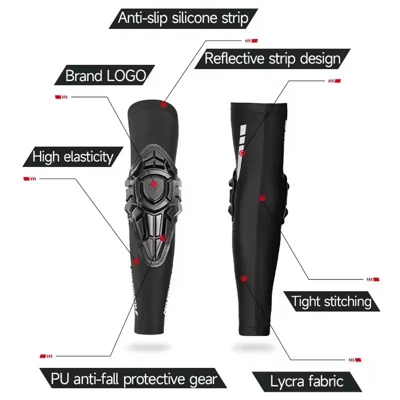 MOTOWOLF Breathable Arm Guard Elbow Pads For Motorcycle And MTB Riding 2