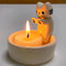 CozyKit Kitten Candle Holder For Taper Candles 0