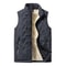 EverWarm Mens Autumn Winter Cotton Vest Jacket With Standing Collar 2