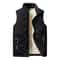 EverWarm Mens Autumn Winter Cotton Vest Jacket With Standing Collar 3