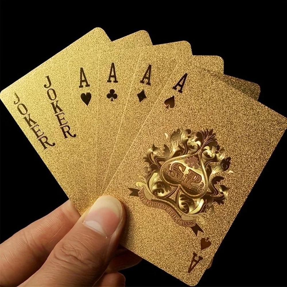 BlackGold Waterproof Playing Cards Deck 4
