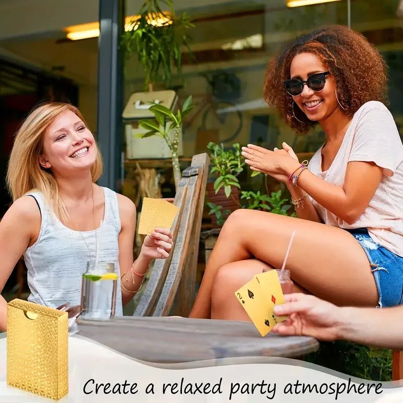 BlackGold Waterproof Playing Cards Deck 5