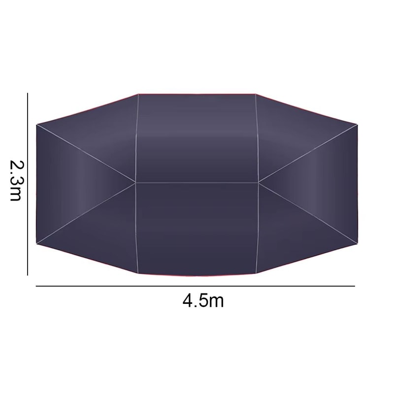 AutoShield Foldable Waterproof Car Umbrella Portable Carport Shelter 6