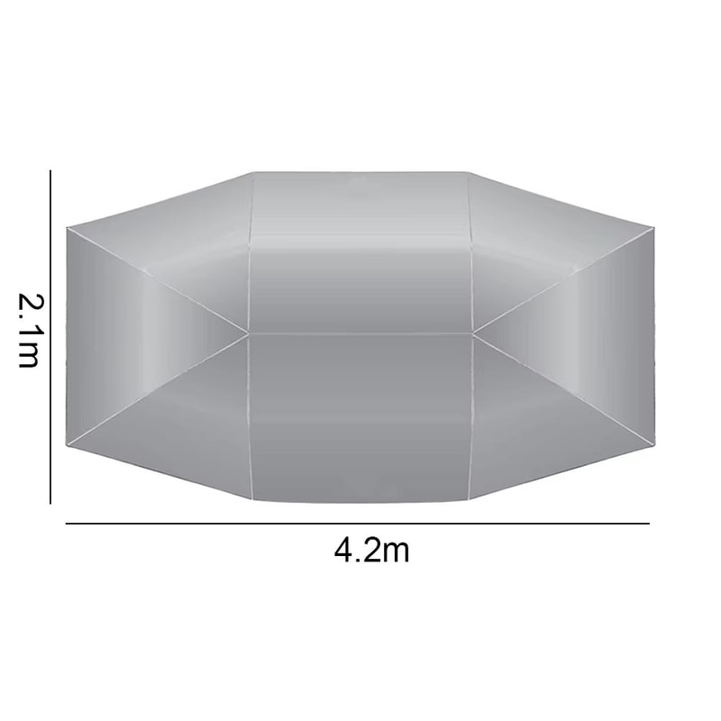 AutoShield Foldable Waterproof Car Umbrella Portable Carport Shelter 7