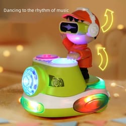 partybeats interactive dj toy for kids - light-up music & dancing fun