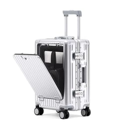 skyboard 20-inch aluminum frame smart carry-on trolley suitcase