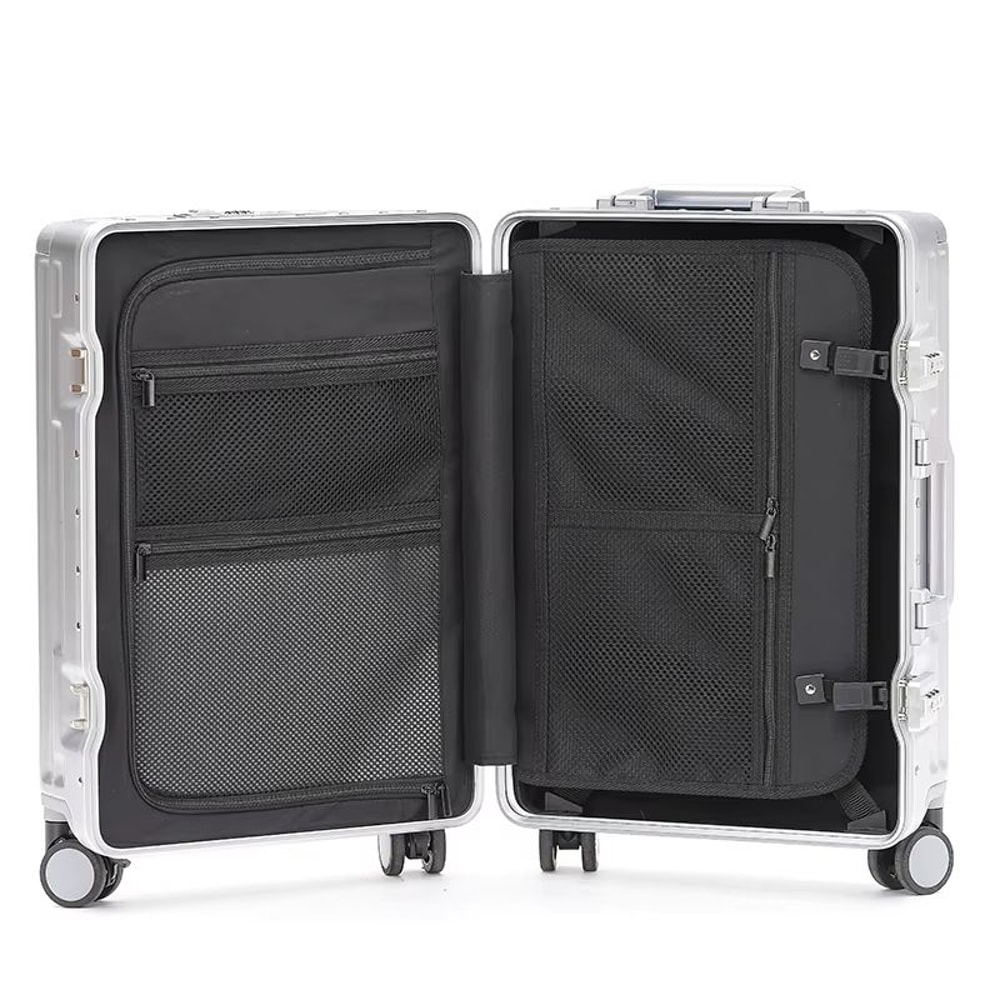 SkyBoard 20Inch Aluminum Frame Smart CarryOn Trolley Suitcase 2