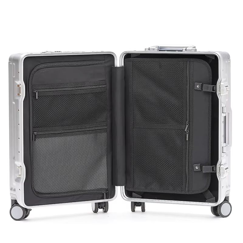 SkyBoard 20Inch Aluminum Frame Smart CarryOn Trolley Suitcase 2