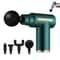 MiniPulse Portable Deep Tissue Massage Gun With 4 Attachments 8