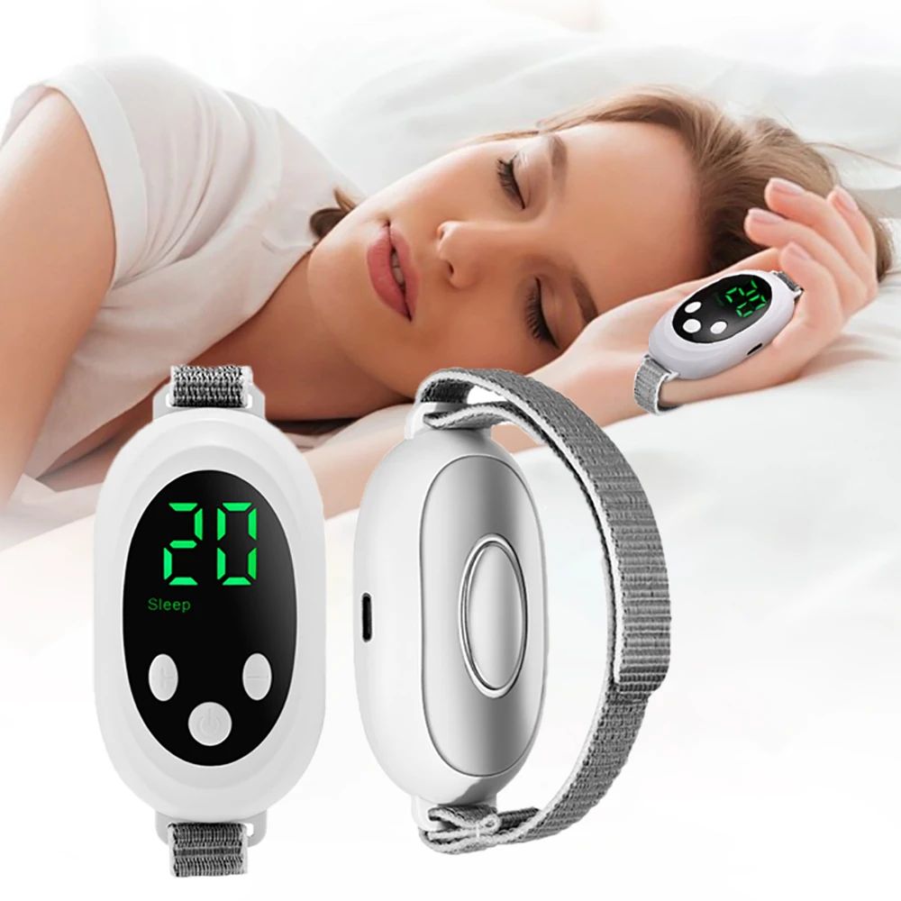 PulseCalm Microcurrent Palm Sleep Aid Device 0
