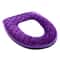 Ultra Soft Plush Toilet Seat Cover Cushion Washable O Shape Bathroom Warmer 9