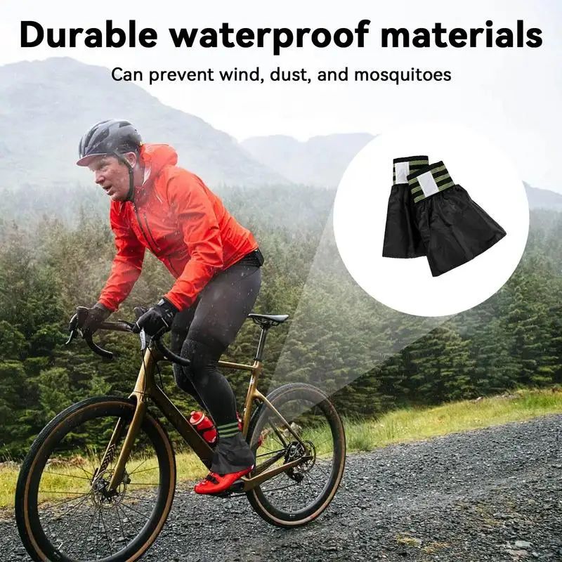 Waterproof Breathable Trail Leg Gaiters For Men Extended Snow Cycling Hiking Protection 3