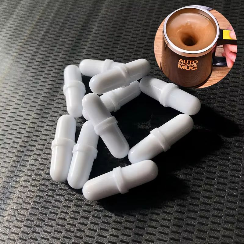 SelfStirring Magnetic Mixing Rods 2Pack For Coffee Tea And Thermal Cups 2