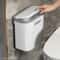 PressType Wall Mounted Trash Can 1216L With Lid For Bathroom And Kitchen 0