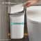 PressType Wall Mounted Trash Can 1216L With Lid For Bathroom And Kitchen 3