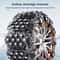 SEAMETAL 4Piece Car Snow Tire Chains AntiSkid Cable For Winter Driving 5