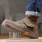 Mens Cow Suede AntiScald AntiSmash Safety Work Shoes For Industrial Protection 2