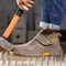 Mens Cow Suede AntiScald AntiSmash Safety Work Shoes For Industrial Protection 3