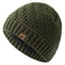 Unisex Plush Fur Lined Knitted Winter Beanie Hat For Men And Women 9