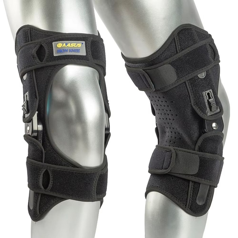 Adjustable Dual Hinge Knee Brace For Meniscus Protect Ligament Support 4