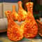 Simulated Crispy Chicken Leg Plush Pillow Toy Cute AnimeStyle Stuffed Animal 2