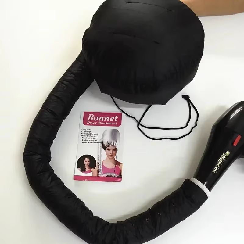 Adjustable Bonnet Hair Dryer Attachment With Deep Conditioning Cap For Curly And Textured Hair 6