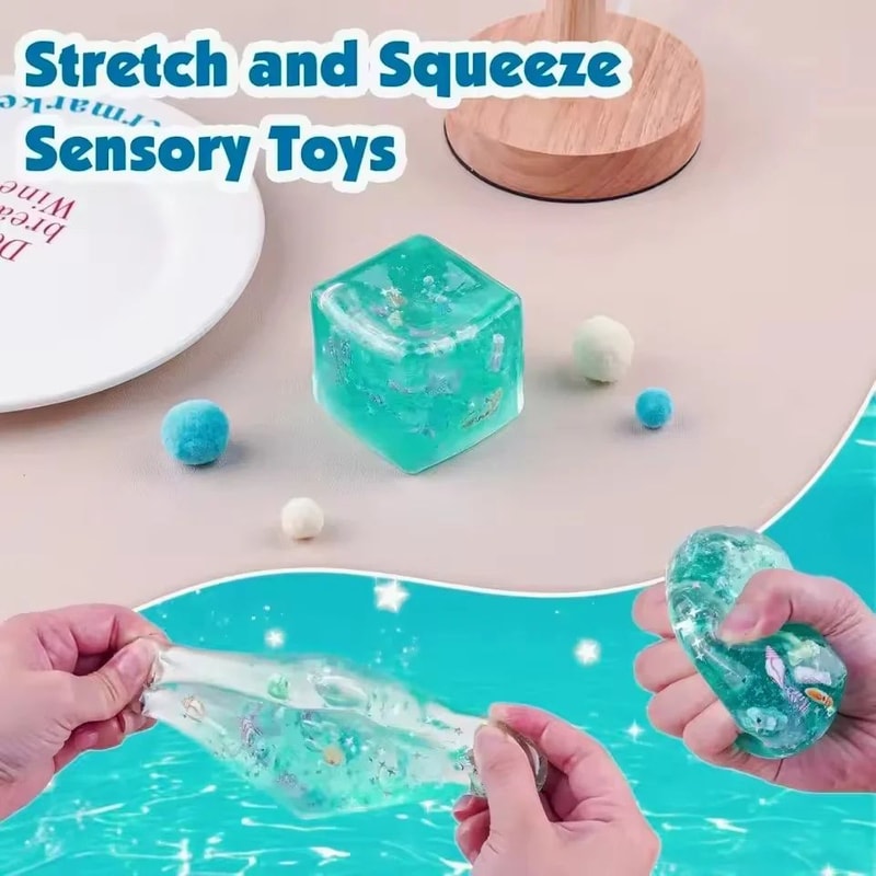 OceanCube Slow Rise Squishy Stress Relief Toy 3