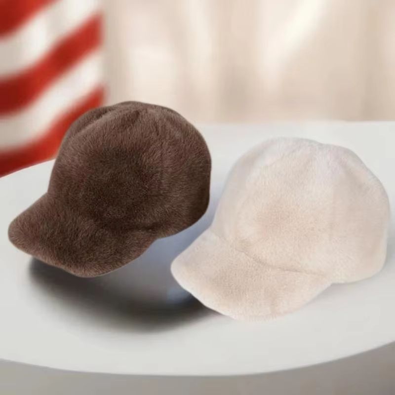 ArcticShield Plush Faux Fur Winter Snapback Hat 3