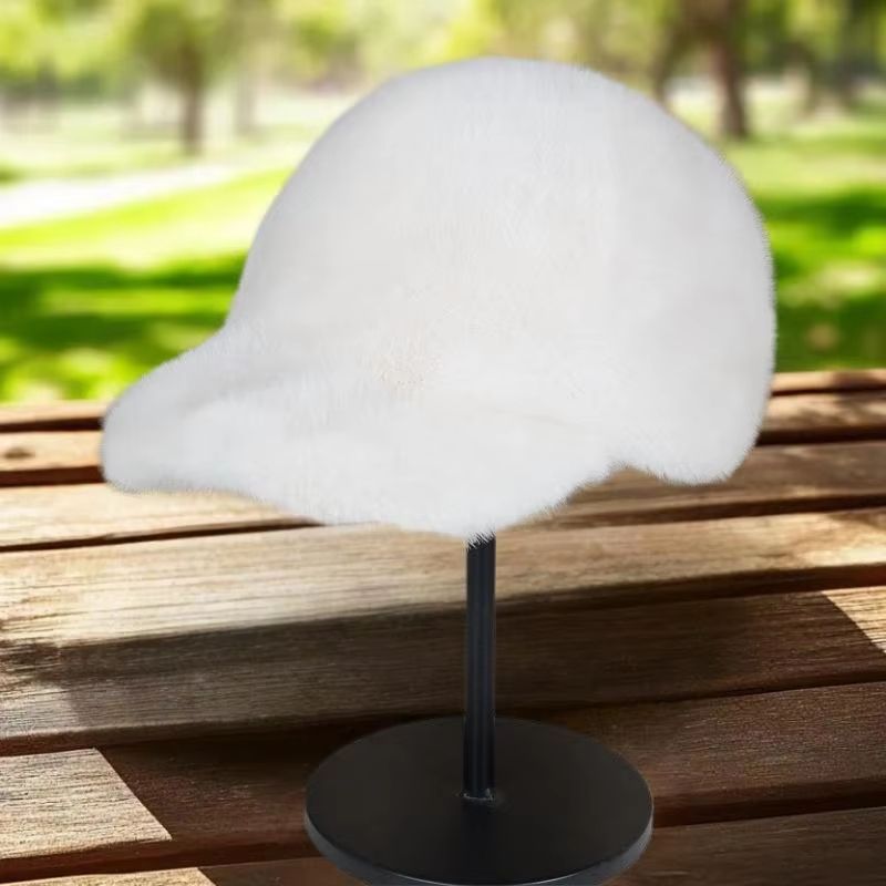 ArcticShield Plush Faux Fur Winter Snapback Hat 4
