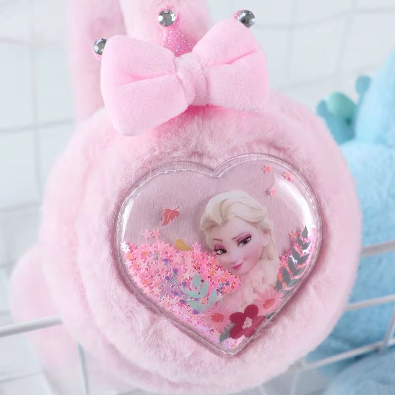 Hasbro Elsa Plush Earmuffs For Kids Thick Warm Cartoon Ear Warmers 2