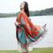 Luxury Jacquard Cashmere Poncho Cape Thick Unisex Travel Shawl Wrap 4